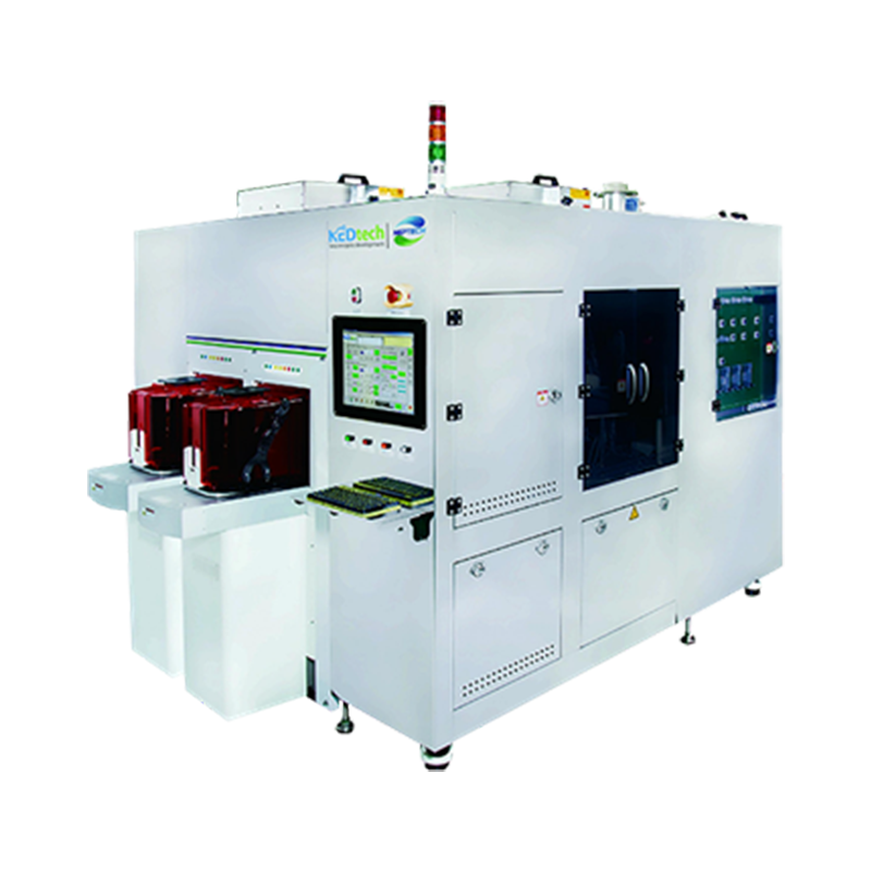 Single wafer cleaning machine